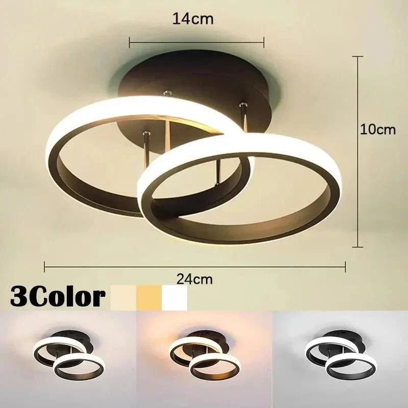 Modern Abstract Three Colour Ceiling Light 759076