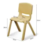 Modern bright accent dining room chair