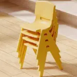 Modern bright accent dining room chair