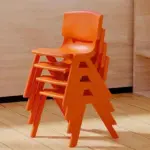 Modern bright accent dining room chair