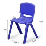 Modern bright accent dining room chair