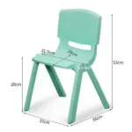Modern bright accent dining room chair