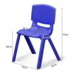 Modern bright accent dining room chair