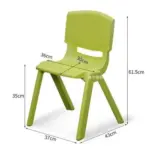 Modern bright accent dining room chair
