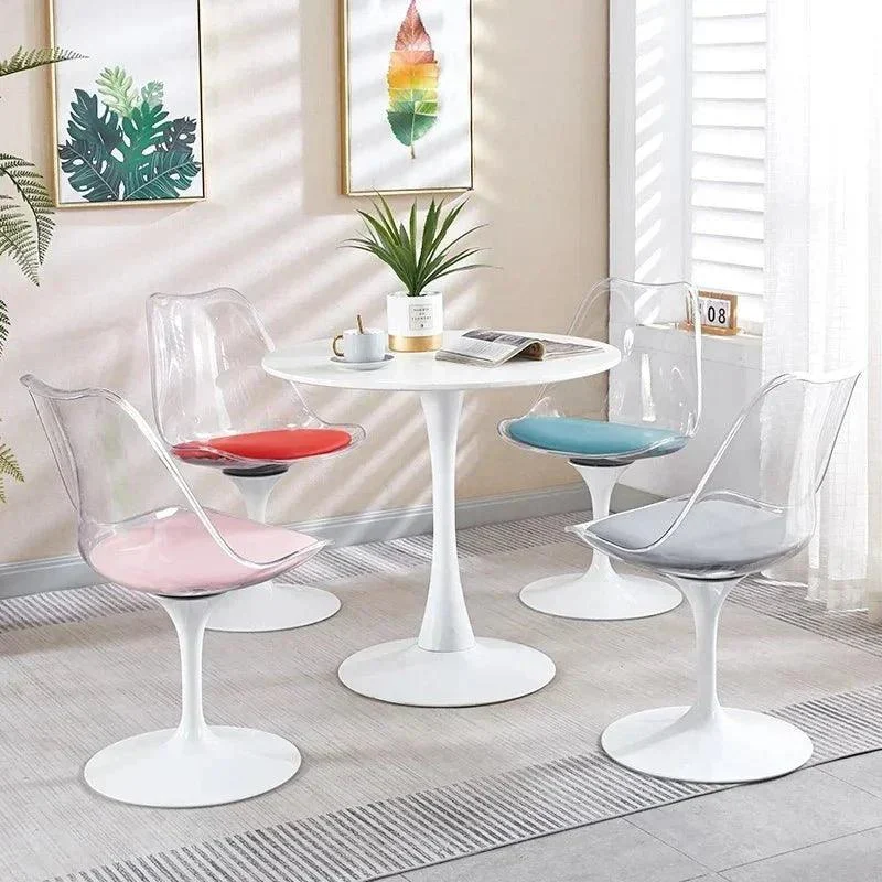 Modern Contemporary Acrylic Terrace Dining Chair 735664