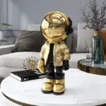 Modern contemporary astronaut statue