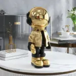 Modern contemporary astronaut statue