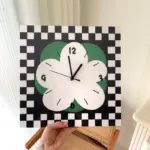 Modern creative quartz digital wall clock