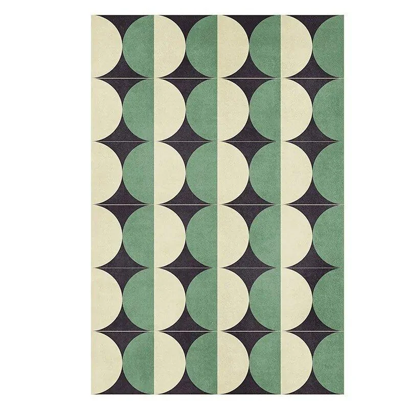 Modern Geometric Living Room Carpet 643437