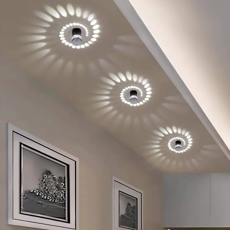 Modern led deckenleuchte schwungvolles design xlumina