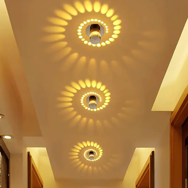 Modern led deckenleuchte schwungvolles design xlumina