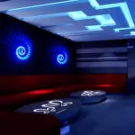 Modern led deckenleuchte schwungvolles design xlumina