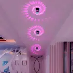Modern led deckenleuchte schwungvolles design xlumina