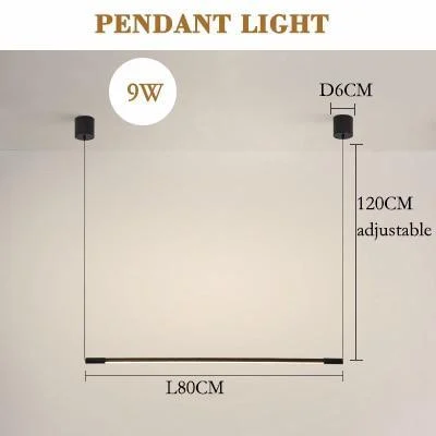 Modern Led Wall Lamp Long Hanging Minimalistic Lights 114218