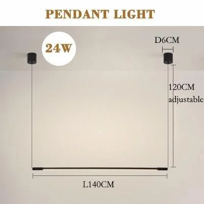 Modern Led Wall Lamp Long Hanging Minimalistic Lights 171799