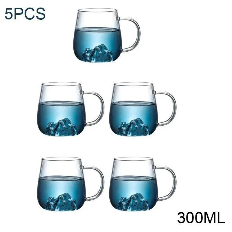 Modern Light Luxury Glass Mug Set 363119