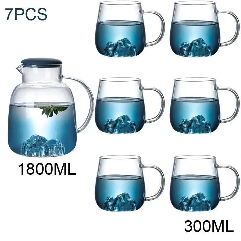 Modern Light Luxury Glass Mug Set 393806