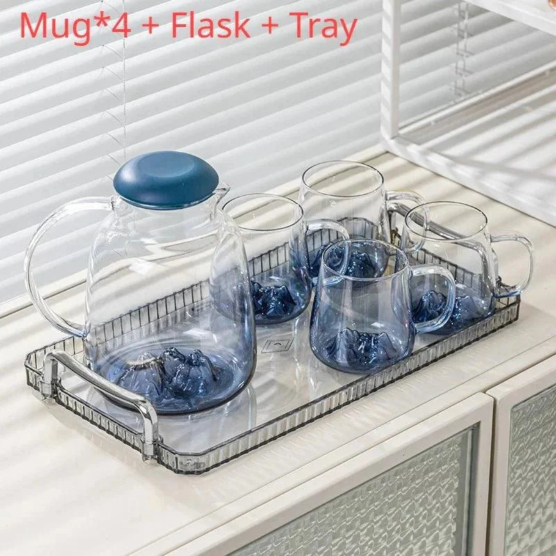 Modern Light Luxury Glass Mug Set 585491