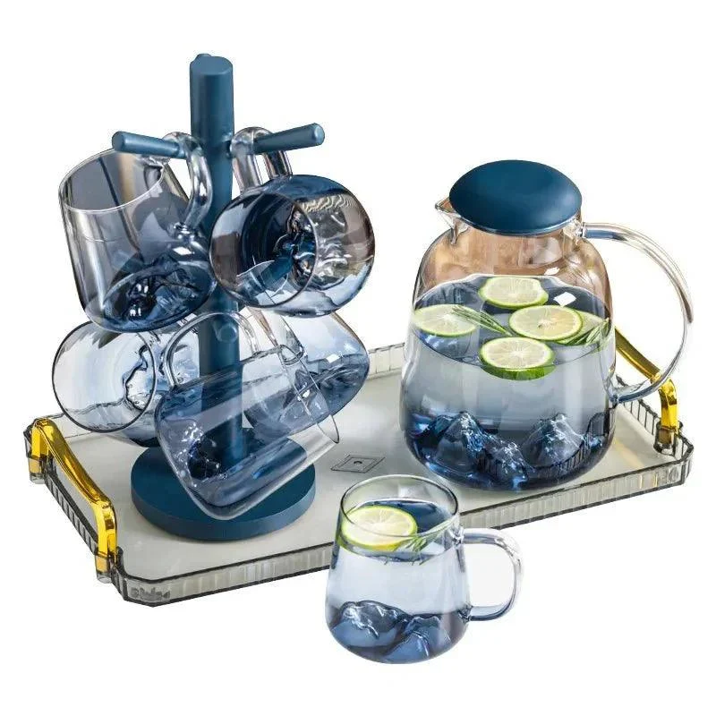 Modern Light Luxury Glass Mug Set 727240