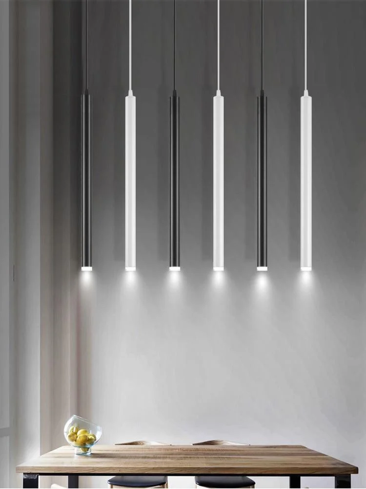 Modern Long Hanging 1 Wide Mini Pendant Lights 806776