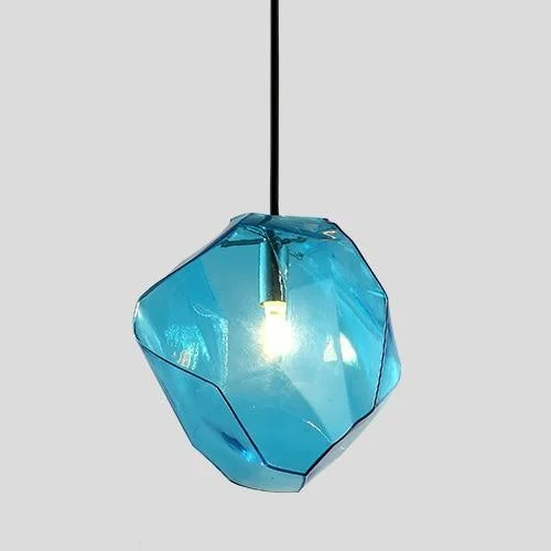 Modern Minimalist Pendant Lights Creative Colorful Glass Pendant Lamps Restaurant Led Lamps Indoor Home Lighting 350123