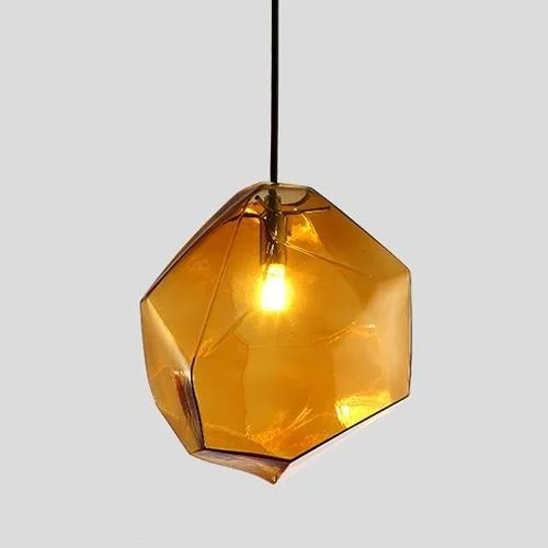 Modern Minimalist Pendant Lights Creative Colorful Glass Pendant Lamps Restaurant Led Lamps Indoor Home Lighting 584499