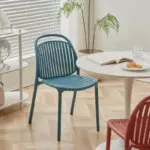 Modern minimalist thickened dining room chair