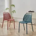 Modern minimalist thickened dining room chair