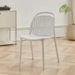 Modern minimalist thickened dining room chair