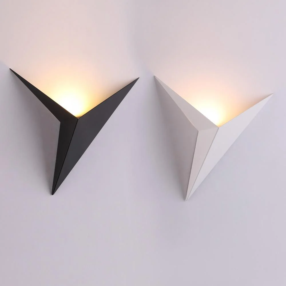 Modern Minimalist Triangle 3w Led Wall Lamps 896047