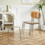 Modern nordic minimalist style dining chairs