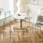 Modern nordic minimalist style dining chairs