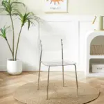 Modern nordic minimalist style dining chairs