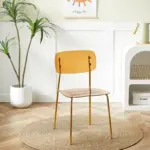 Modern nordic minimalist style dining chairs