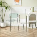 Modern nordic minimalist style dining chairs