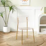 Modern nordic minimalist style dining chairs