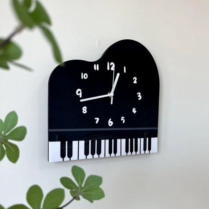 Modern Quartz Piano Wall Clock 479320