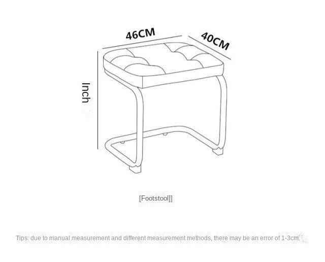 Modern Style Stool Bench Chair 215543