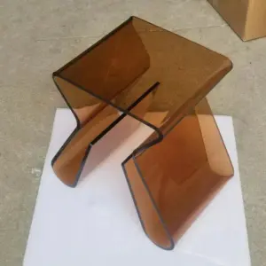Modern Transparent Coffee Table With Storage