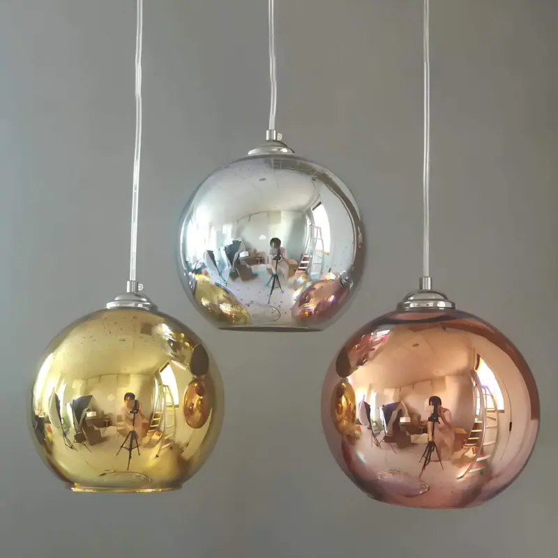 Moderne 3d feuerwerk glas hangelampe kreative beleuchtung xlumina