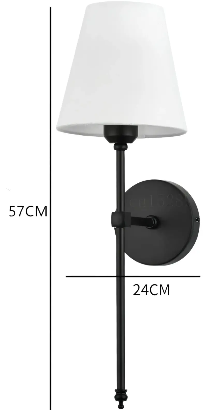 Moderne amerikanische Wandleuchte metall glas led beleuchtung schwarz gold wohnzimmer dekoration xLumina