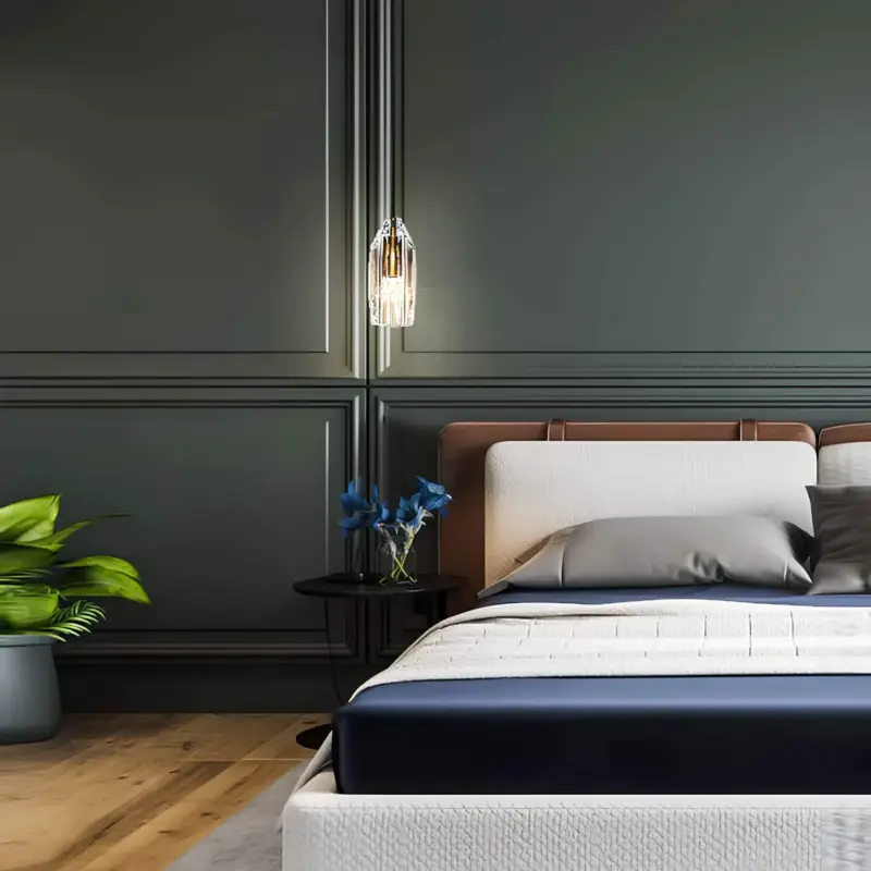Moderne deckenleuchte haengelampe mit k9 kristallen glamouroeses licht stilvolles design energieeffizient xlumina2