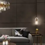Moderne deckenleuchte haengelampe mit k9 kristallen glamouroeses licht stilvolles design energieeffizient xlumina3