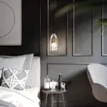 Moderne deckenleuchte haengelampe mit k9 kristallen glamouroeses licht stilvolles design energieeffizient xlumina6