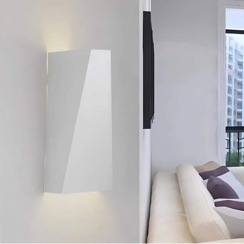 Moderne geometrische wandleuchte design wandlampe warmweiss 3000K 10W xlumina