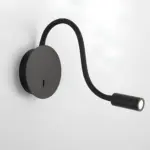 Moderne led wandlampe 360 grad verstellbares licht 9W 4000K schwarz weiss gold elegant xLumina