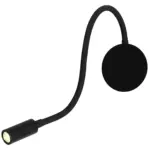 Moderne led wandlampe 360 grad verstellbares licht 9W 4000K schwarz weiss gold elegant xLumina
