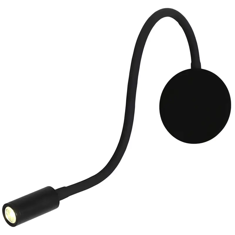 Moderne led wandlampe 360 grad verstellbares licht 9W 4000K schwarz weiss gold elegant xLumina