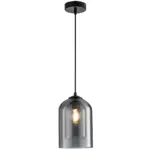 Moderne minimalistische bernstein rauchglas pendelleuchte led deckenleuchte xlumina10