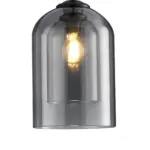 Moderne minimalistische bernstein rauchglas pendelleuchte led deckenleuchte xlumina12
